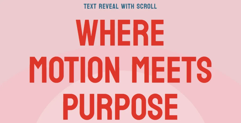 Preview of the Text animation - 4th template