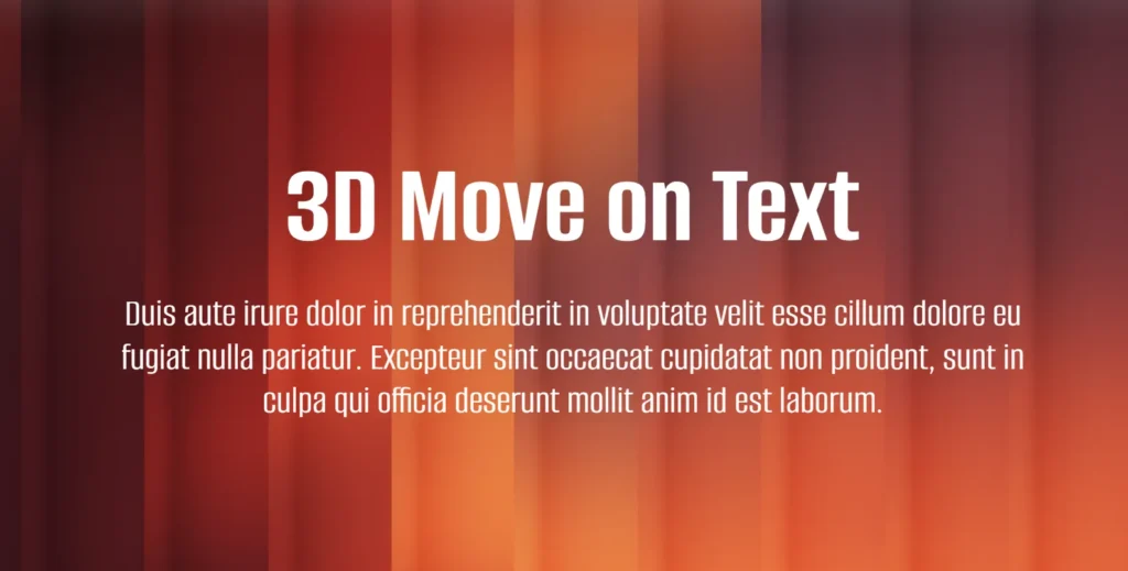 Preview of the Advance animation - 4th template