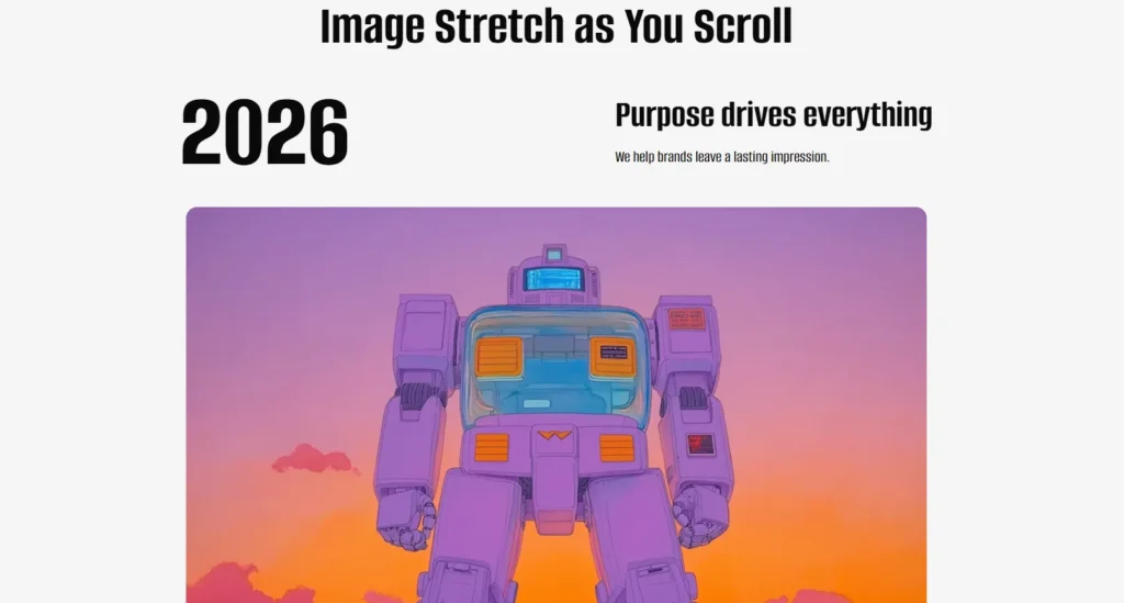 Preview of the Image animation -5th template